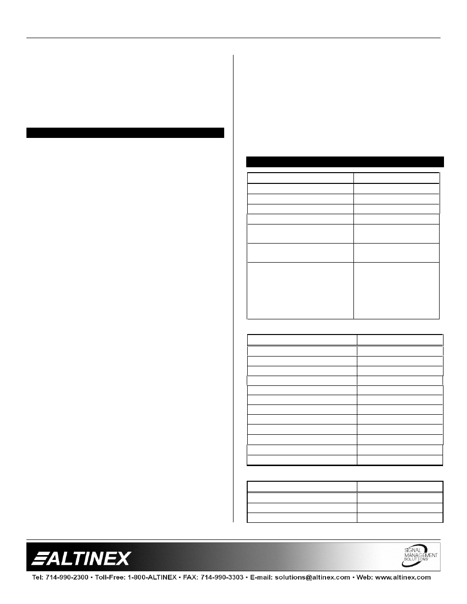 Switchers | Altinex DA1916SX User Manual | Page 4 / 9