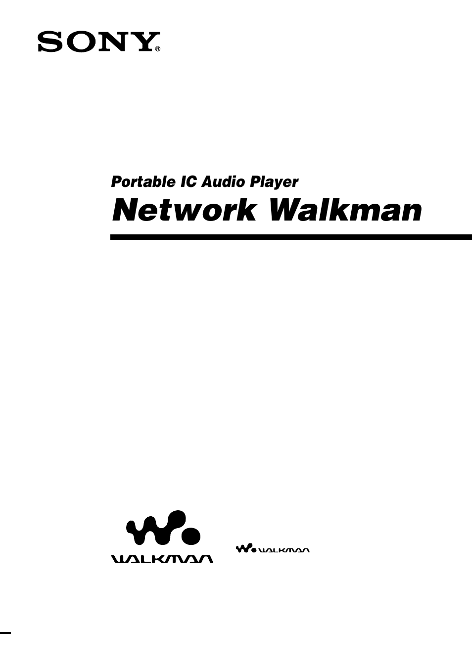 Sony NW-S23 User Manual | 52 pages