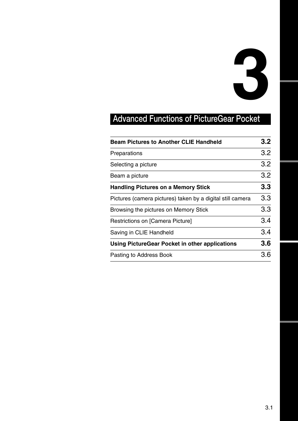Advanced functions of picturegear pocket | Sony PEG-N710C User Manual | Page 19 / 32