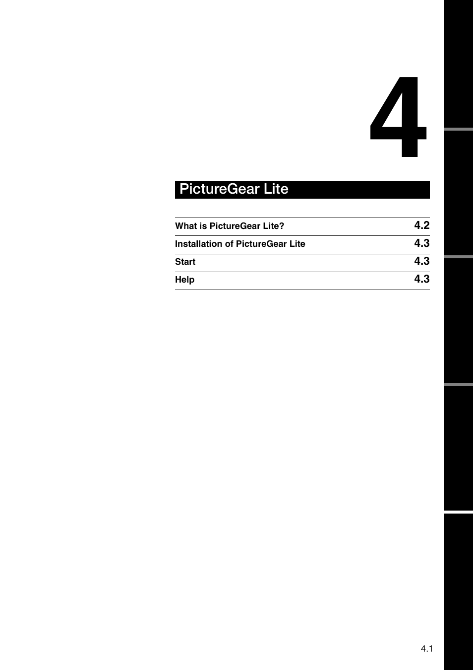 Picturegear lite | Sony PEG-N710C User Manual | Page 25 / 32