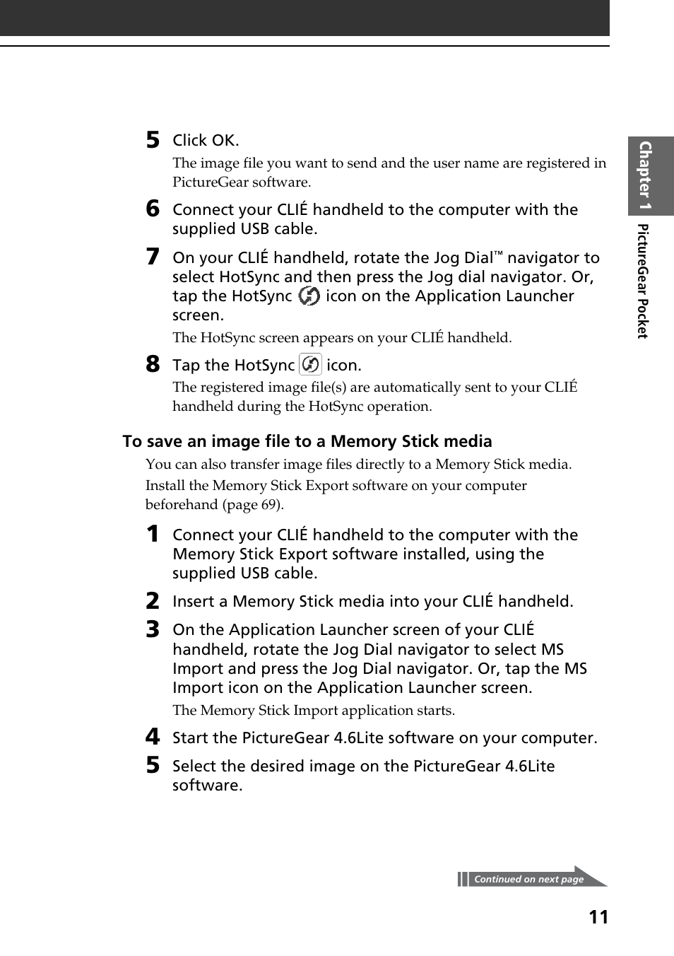Sony PEG-SJ30 User Manual | Page 11 / 80