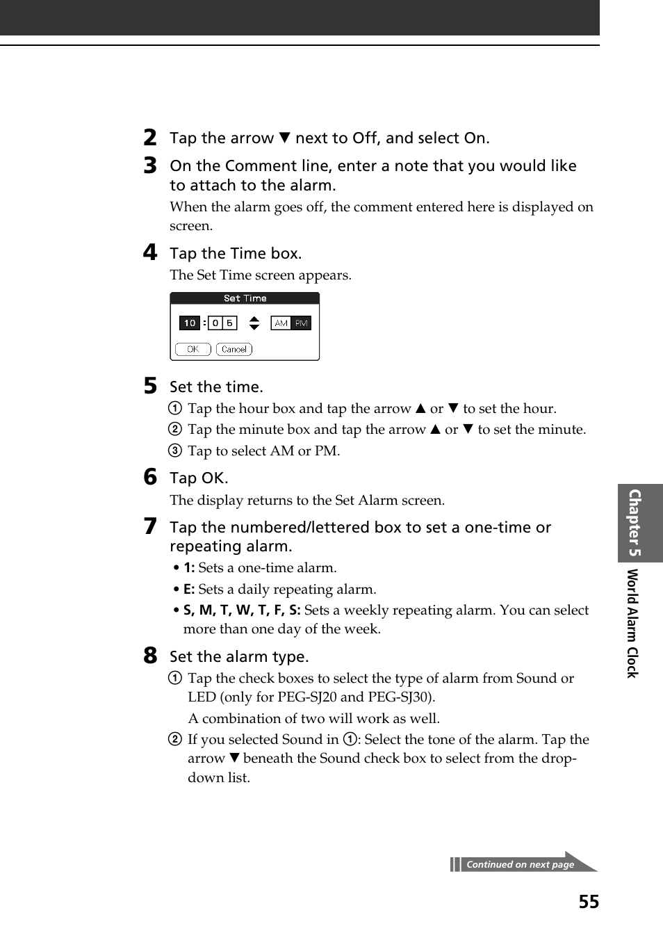 Sony PEG-SJ30 User Manual | Page 55 / 80