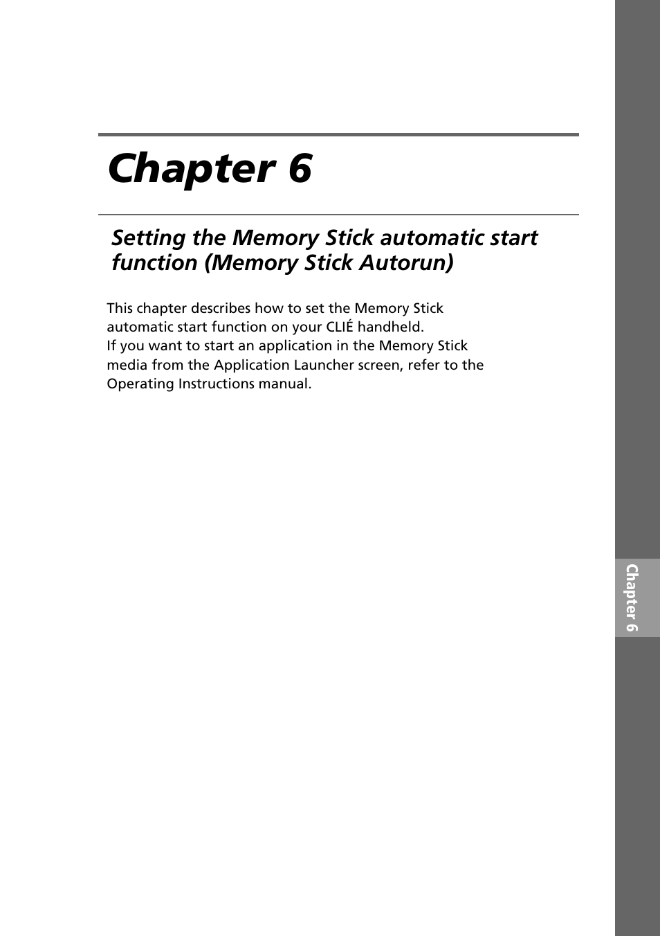 Chapter 6 | Sony PEG-SJ30 User Manual | Page 59 / 80