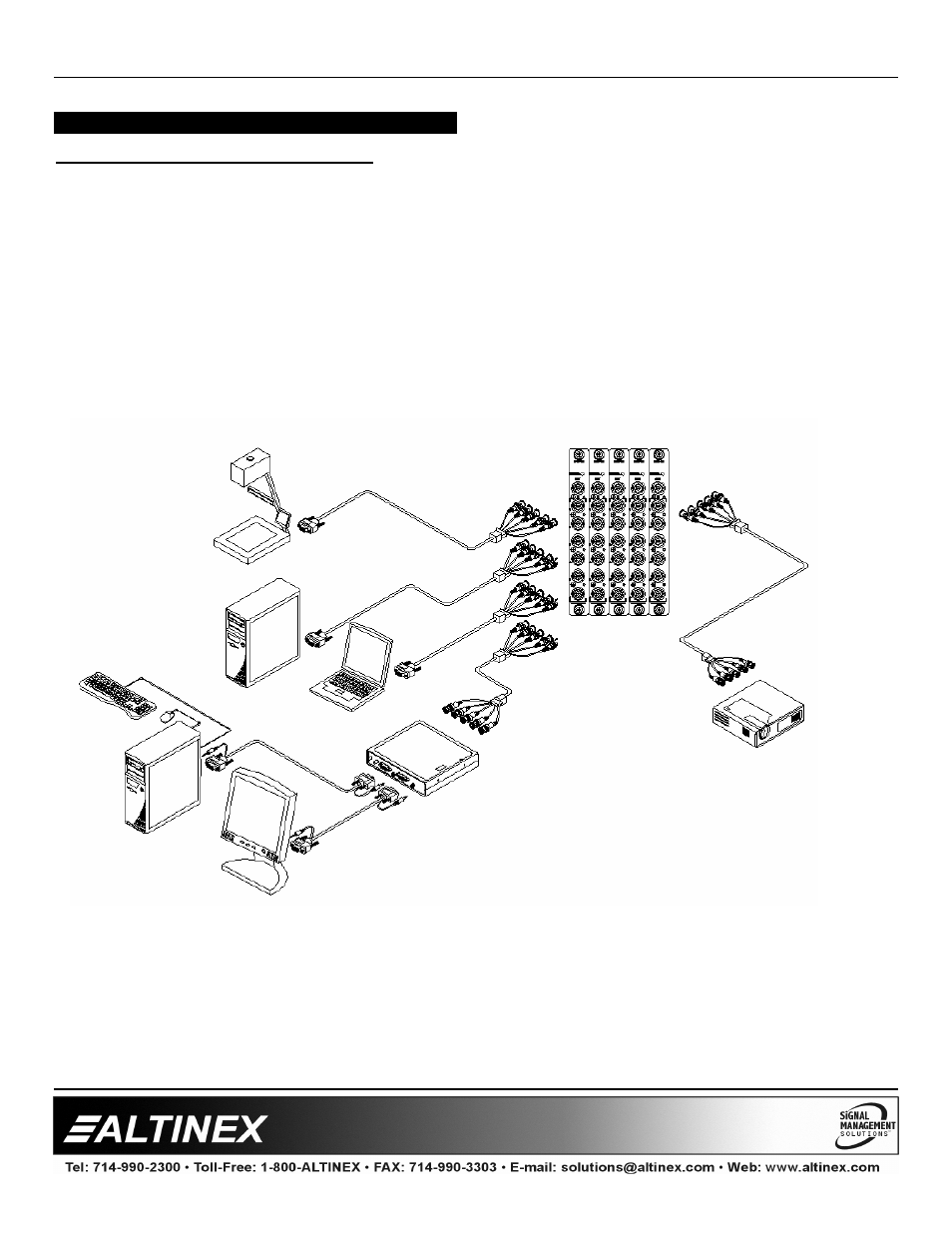 Multi-tasker | Altinex MT104-100/103 User Manual | Page 6 / 22