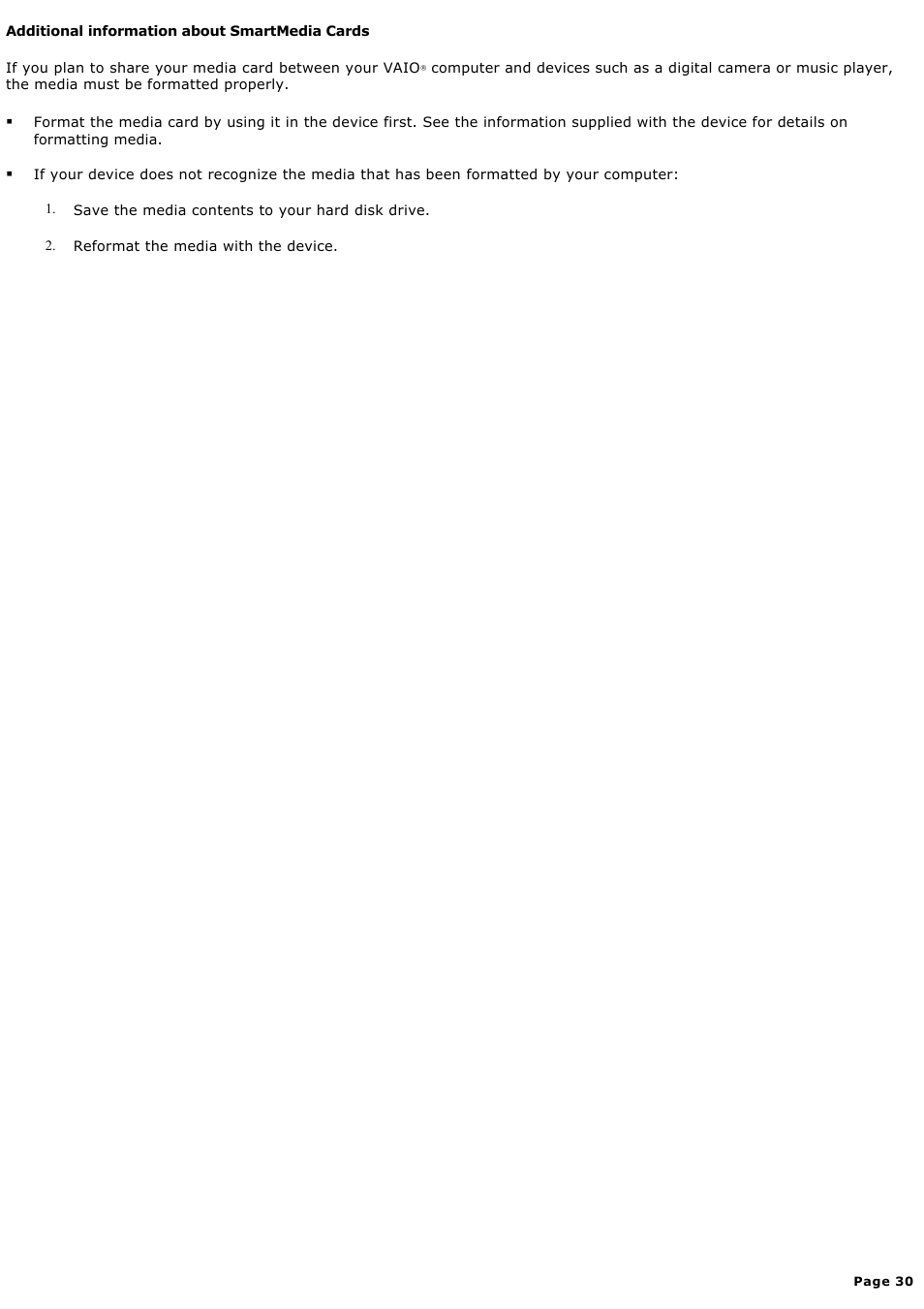 Sony PCV-RZ40CG User Manual | Page 30 / 91