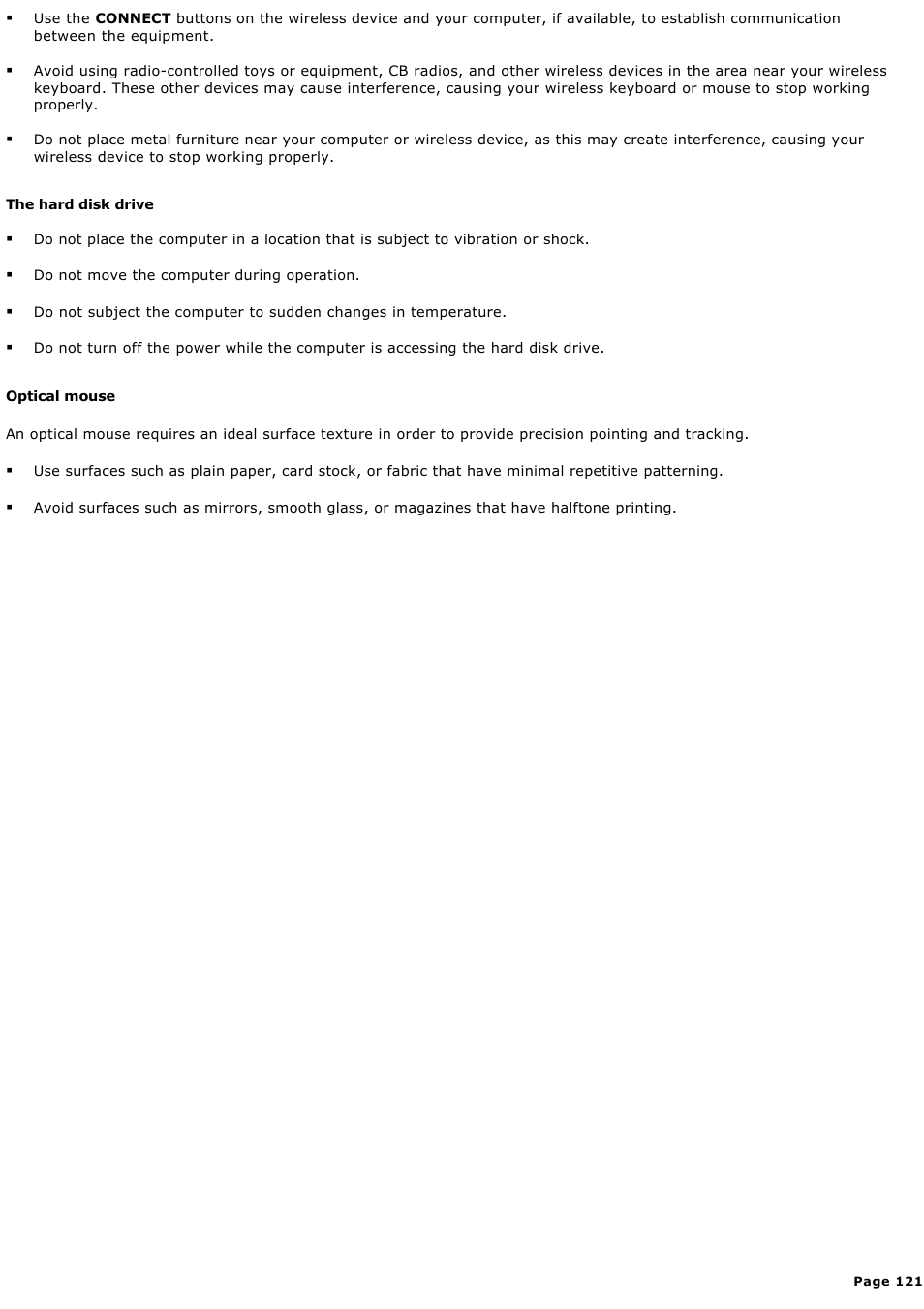 Sony VGC-RB51M User Manual | Page 121 / 131