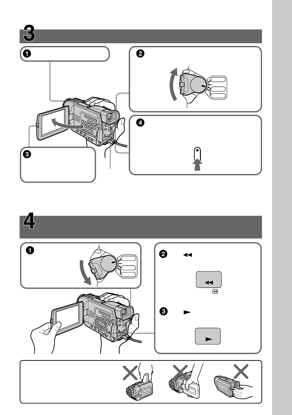 Recording a picture, Monitoring the playback picture on the lcd screen | Sony DCR-TRV17 User Manual | Page 9 / 180