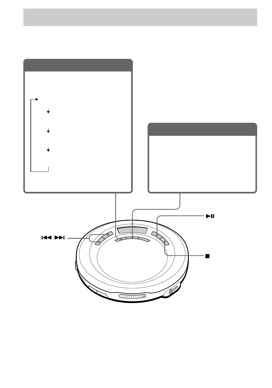 Playback options | Sony D-EJ621 User Manual | Page 8 / 24