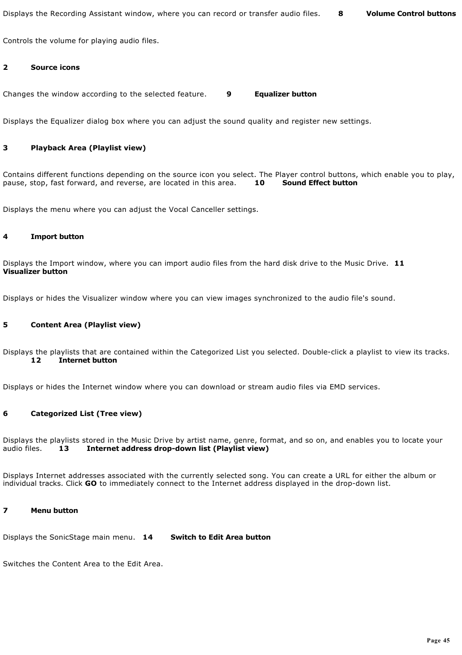 Sony PCV-RS221 User Manual | Page 45 / 114