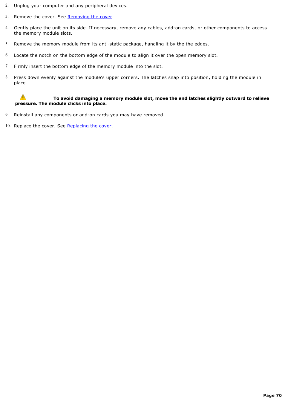 Sony PCV-RS221 User Manual | Page 70 / 114
