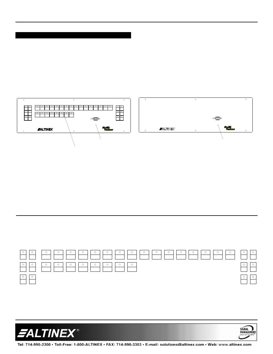 Product description, Multitasker, Product description 4 | Key number locations | Altinex MT101-117 User Manual | Page 5 / 28