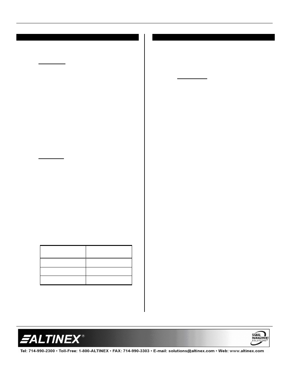 Installing your mt101-114/115/117, Operation, Multitasker | Altinex MT101-117 User Manual | Page 8 / 28