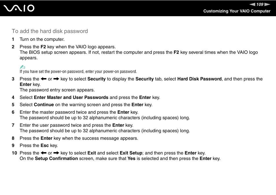 Sony VGN-SZ140 User Manual | Page 109 / 221