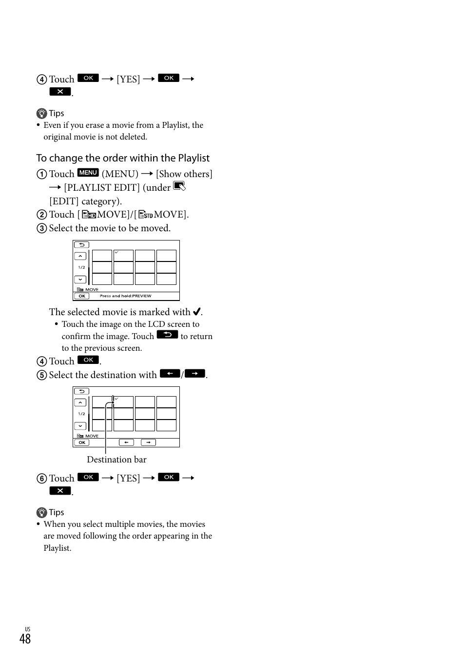 Sony HDR-XR150 User Manual | Page 48 / 109