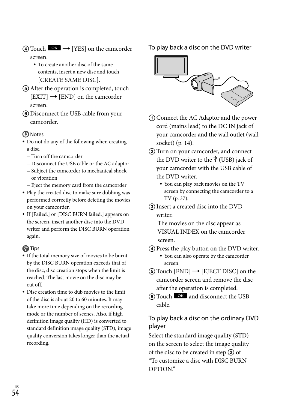 Sony HDR-XR150 User Manual | Page 54 / 109