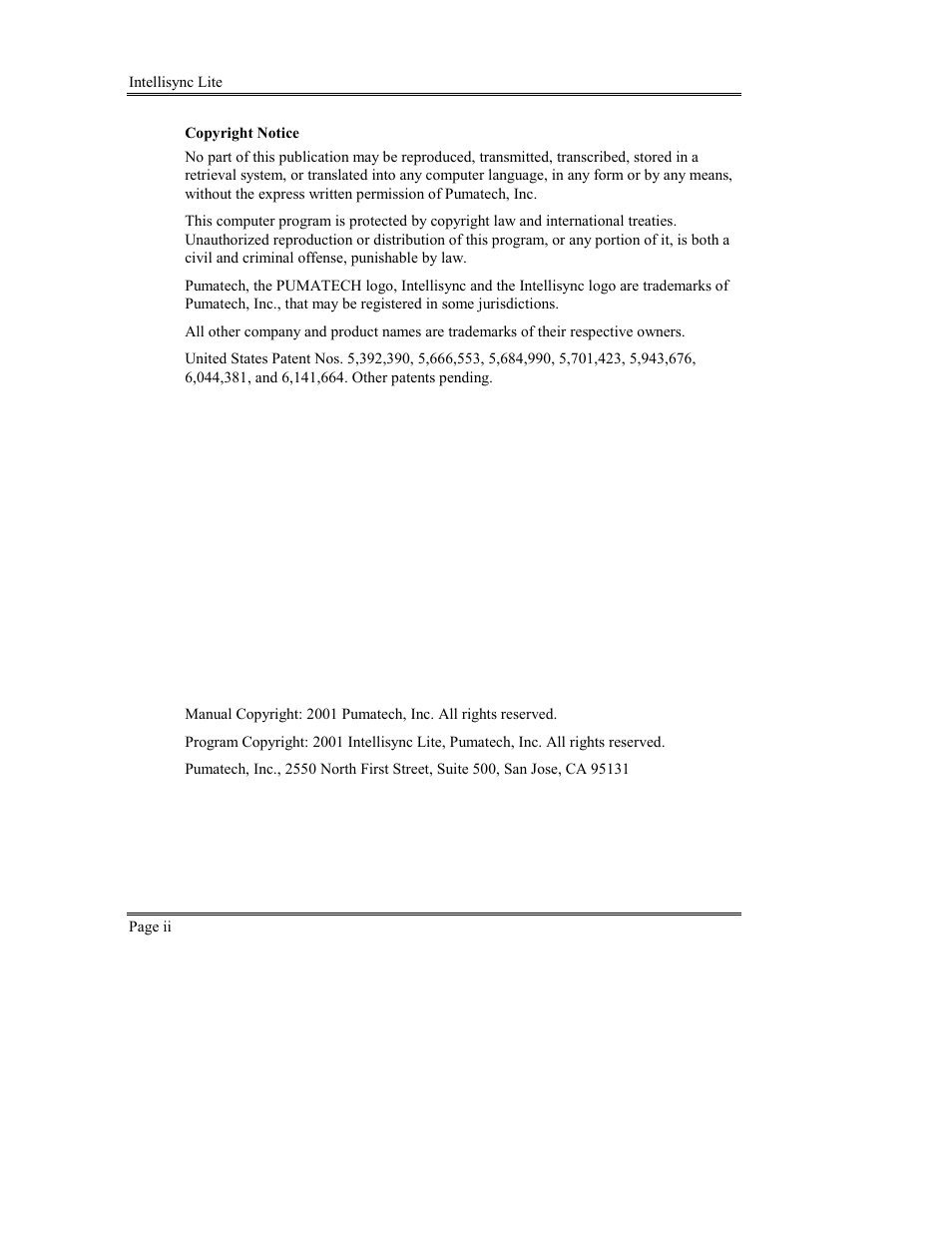 Sony PEG-TG50 User Manual | Page 2 / 53