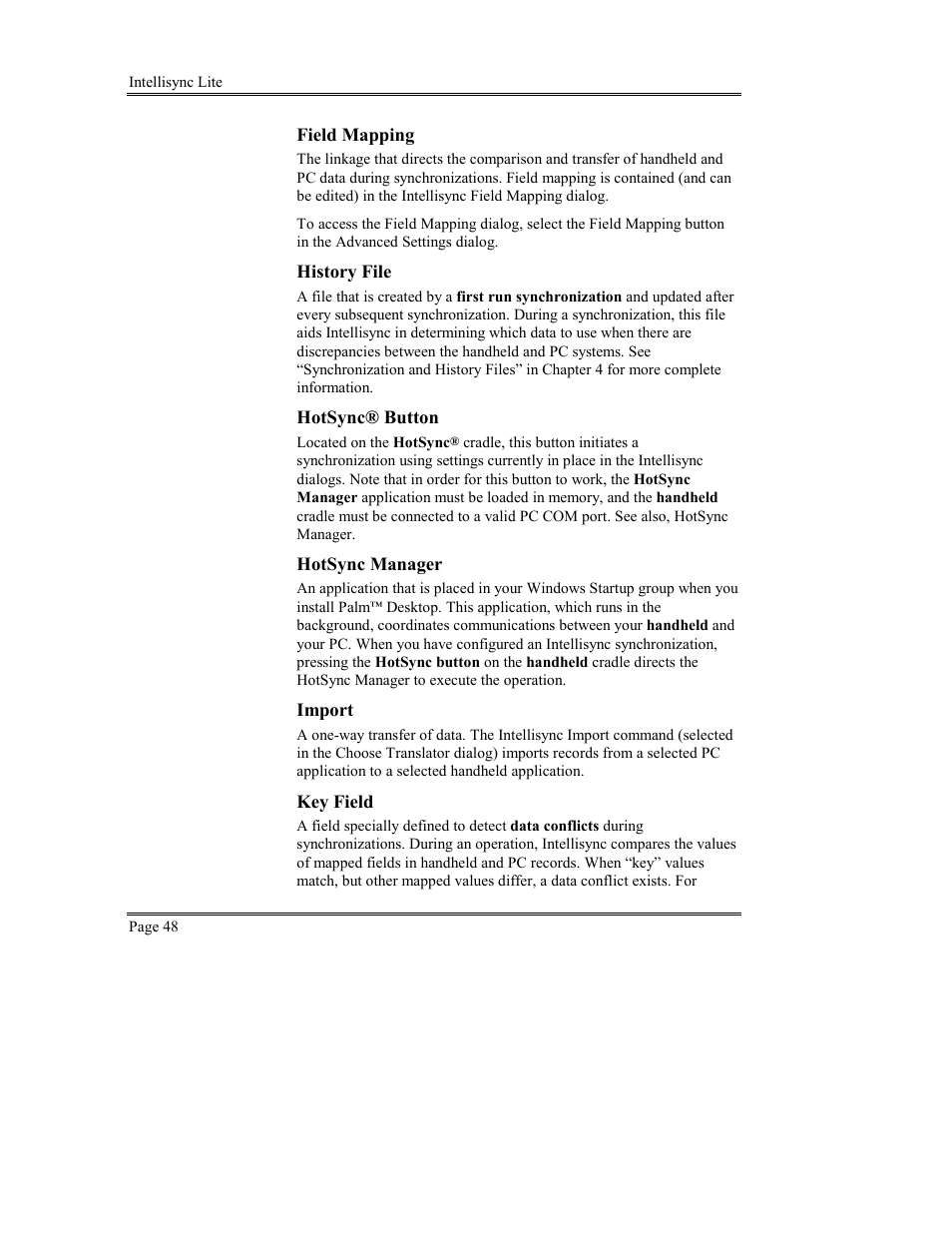 Sony PEG-TG50 User Manual | Page 48 / 53
