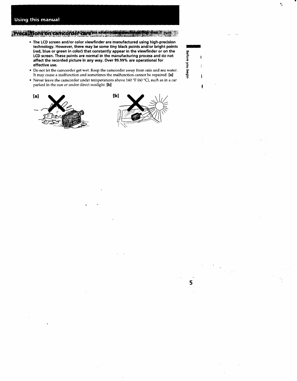 Sony CCD-TRV53 User Manual | Page 5 / 76