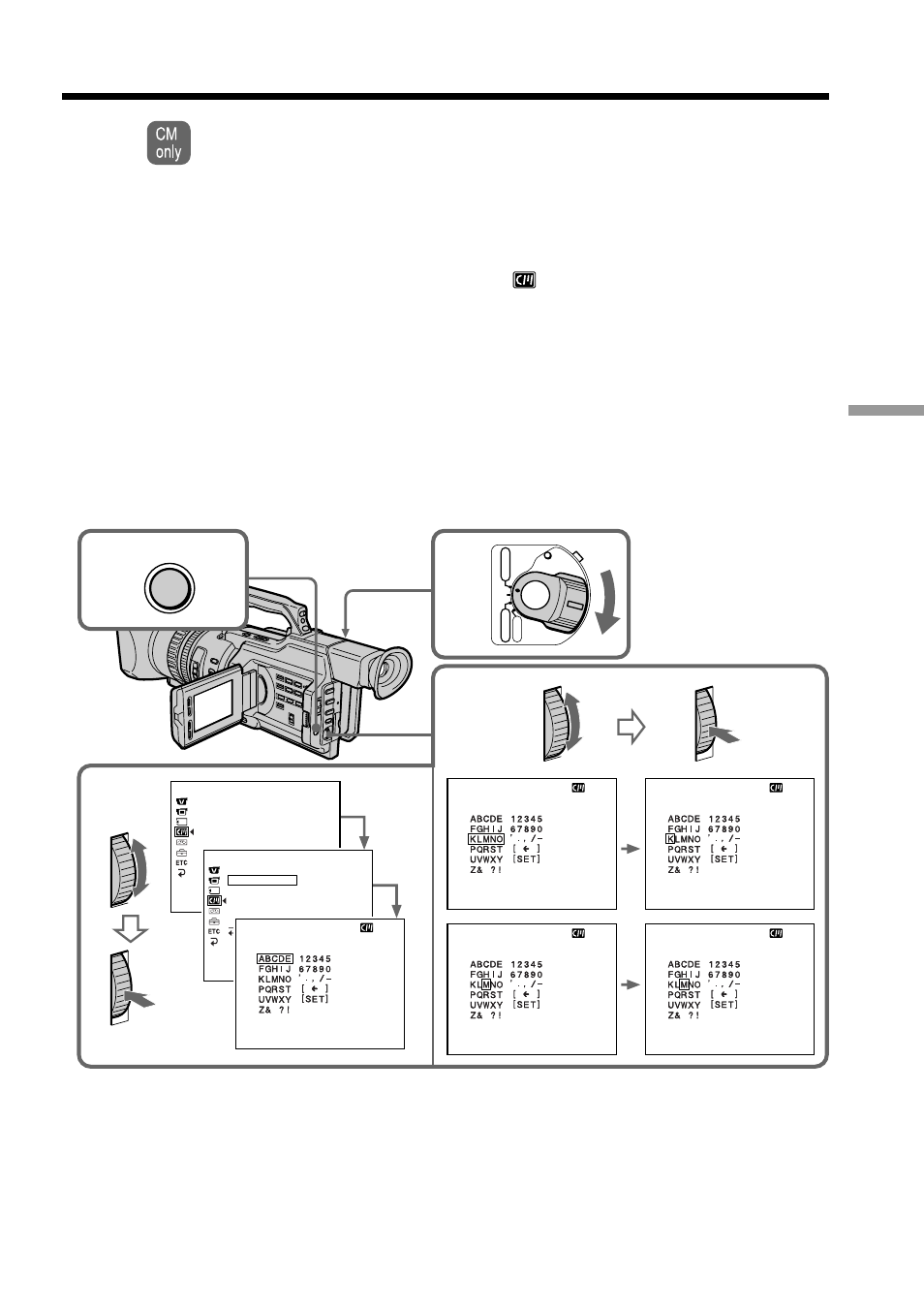 Labeling a cassette | Sony DCR-VX2000 User Manual | Page 103 / 172