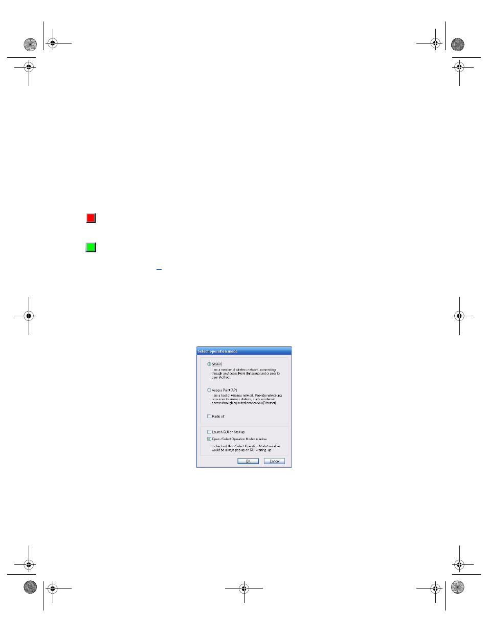 Communicate using ad hoc mode, Wireless ad hoc connection, To create an ad hoc network | Sony VGX-XL2 User Manual | Page 69 / 182