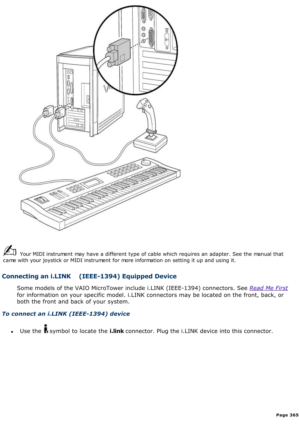 Sony PCV-E302DS User Manual | Page 365 / 1141