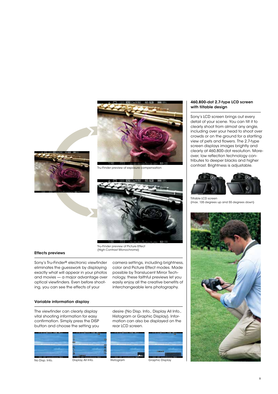 Sony SLT-A58 User Manual | Page 9 / 16