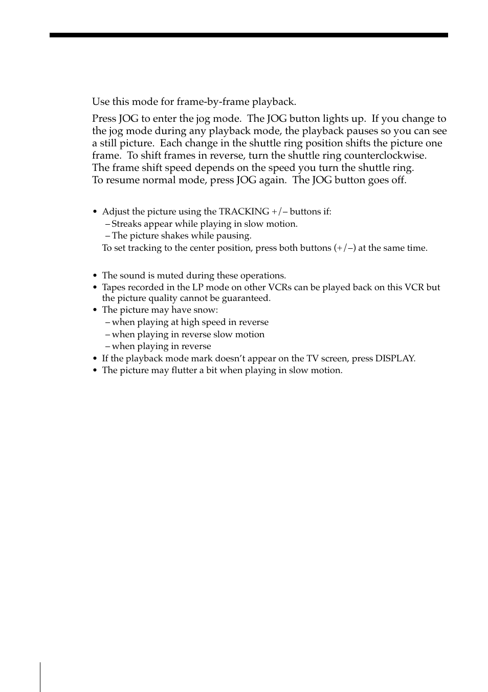 Sony SLV-M11HF User Manual | Page 22 / 76