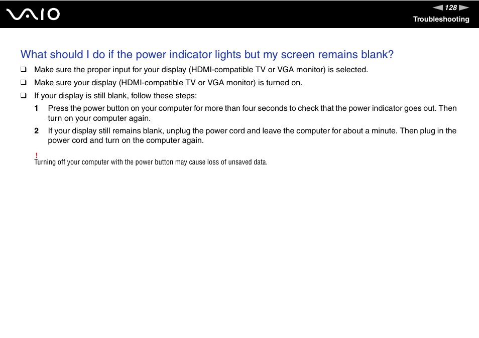 Sony VGX-TP20EB User Manual | Page 128 / 175