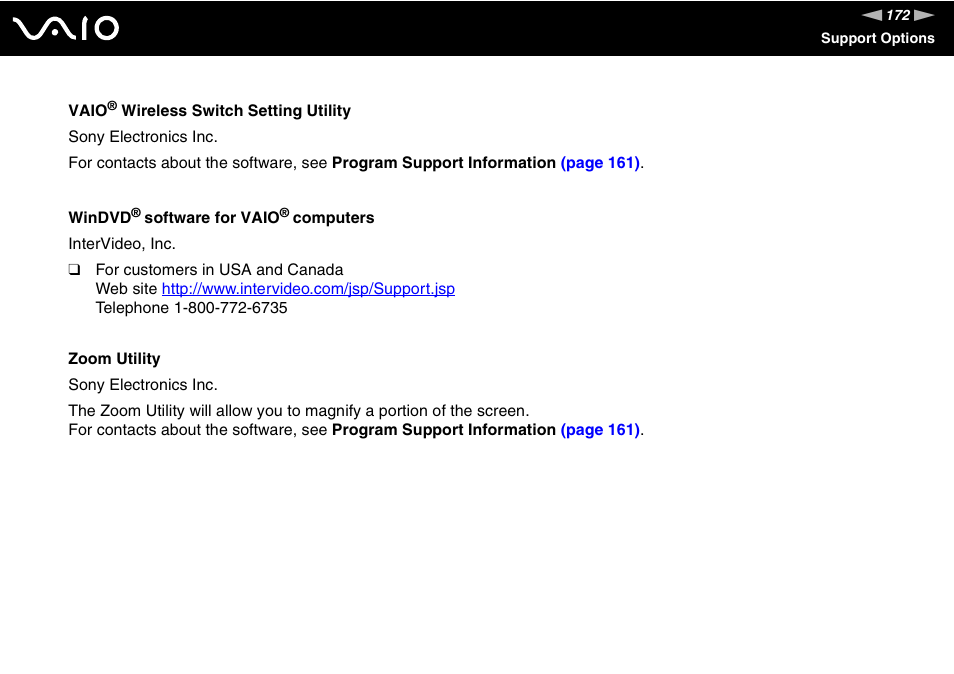 Sony VGX-TP20EB User Manual | Page 172 / 175