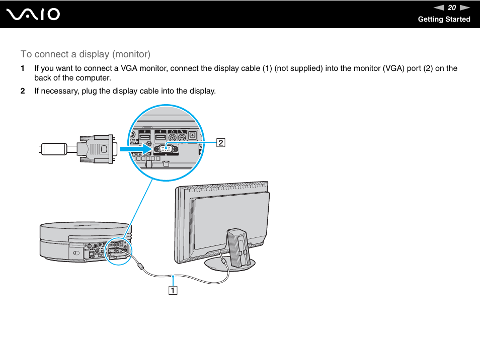 Sony VGX-TP20EB User Manual | Page 20 / 175