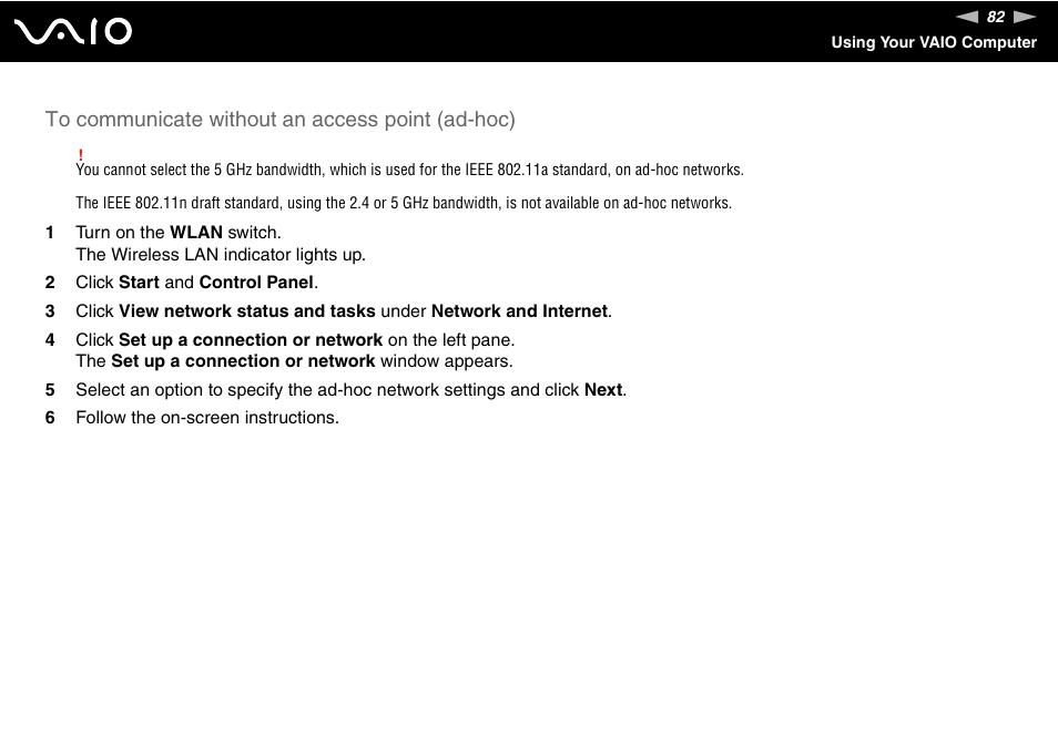 Sony VGX-TP20EB User Manual | Page 82 / 175