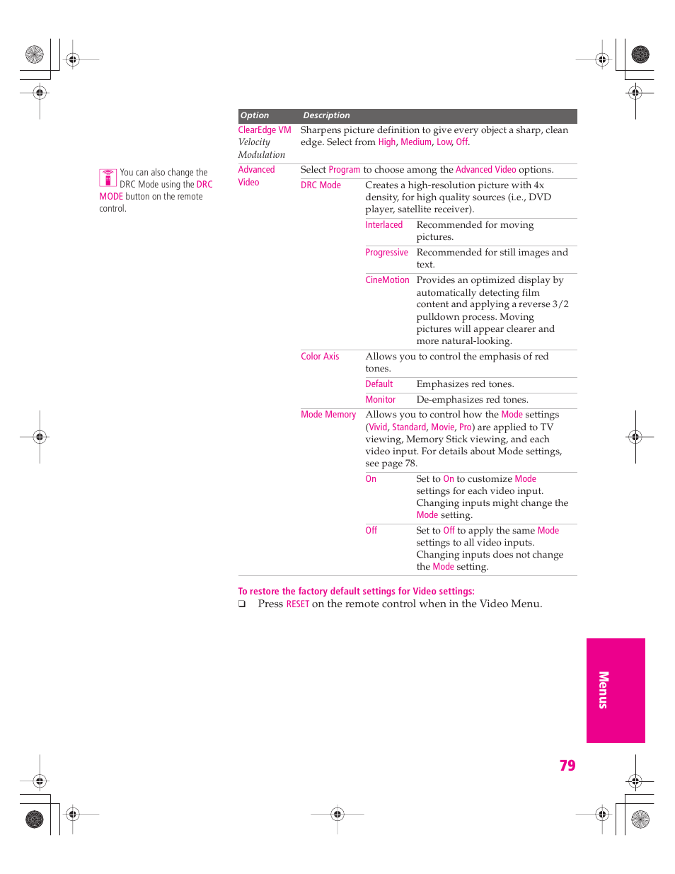 Sony KD-32XS945 User Manual | Page 80 / 107