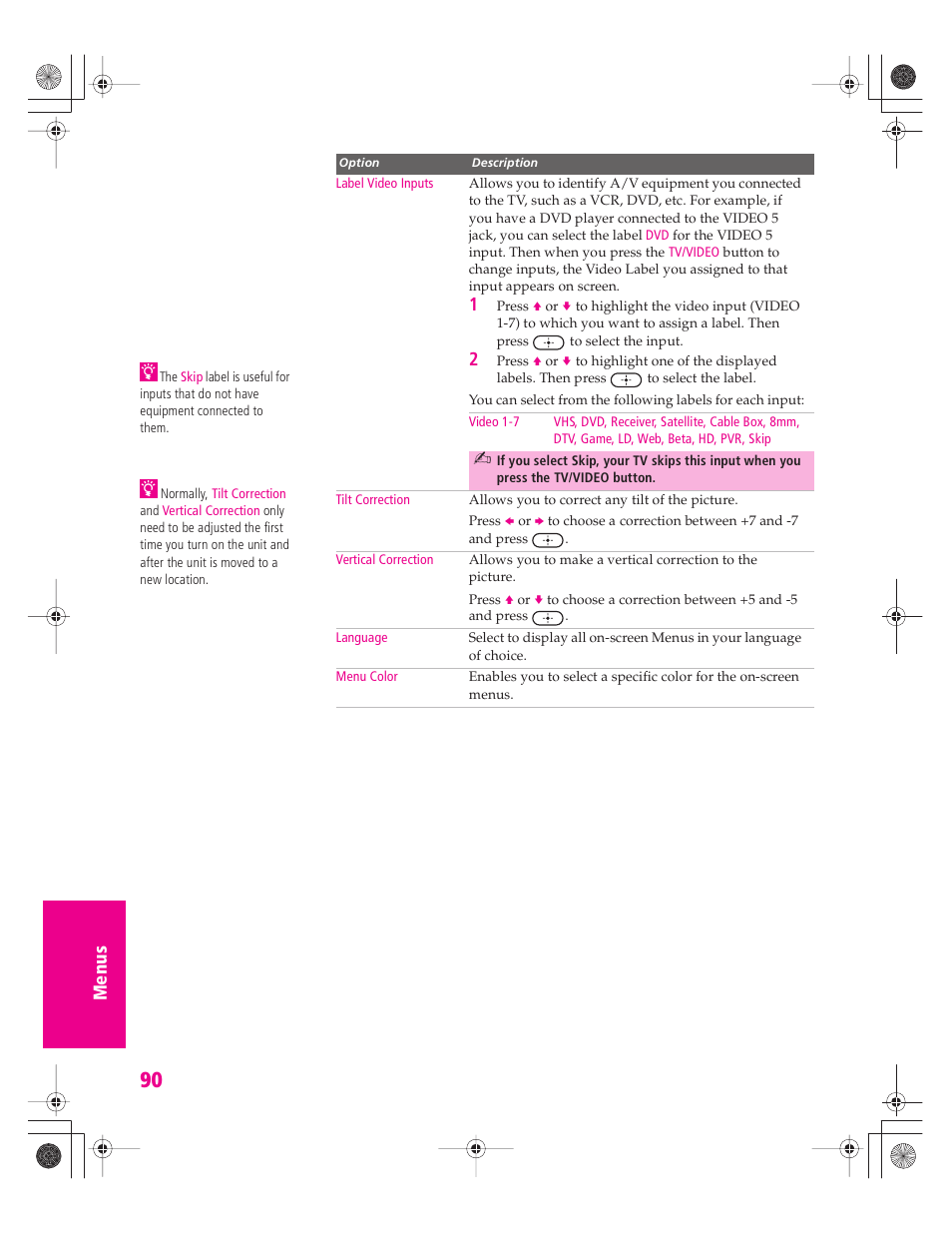 Sony KD-32XS945 User Manual | Page 91 / 107