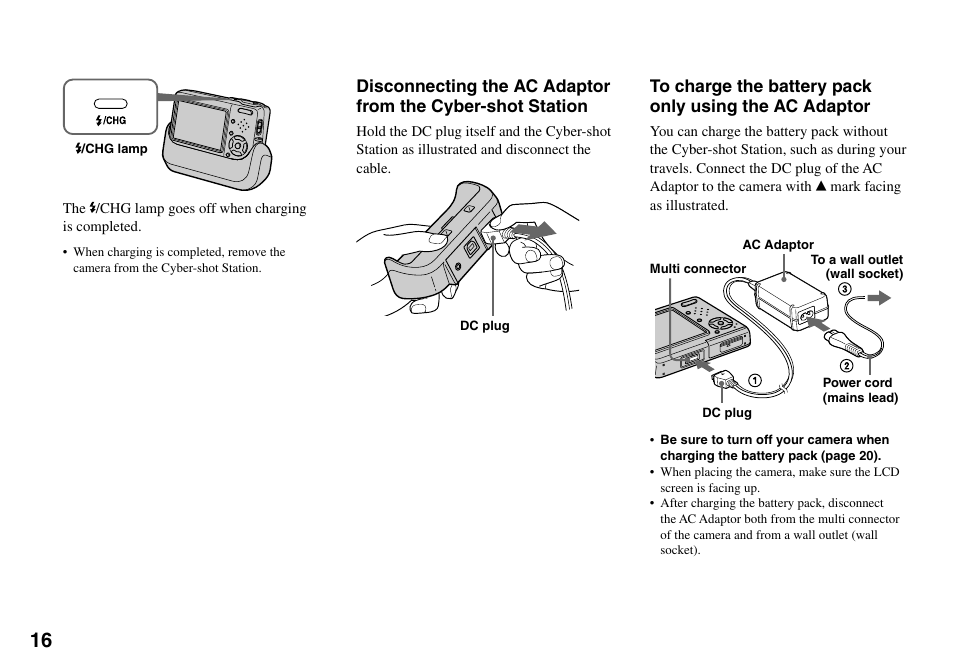 Sony DSC-T33 User Manual | Page 16 / 144
