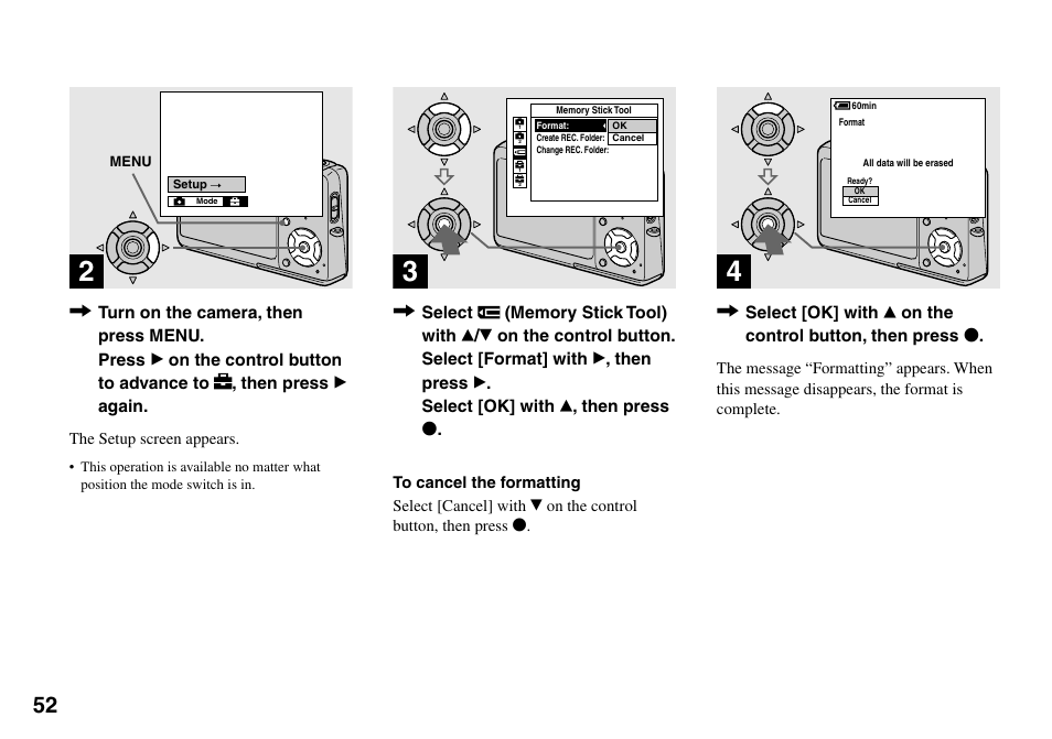 Sony DSC-T33 User Manual | Page 52 / 144