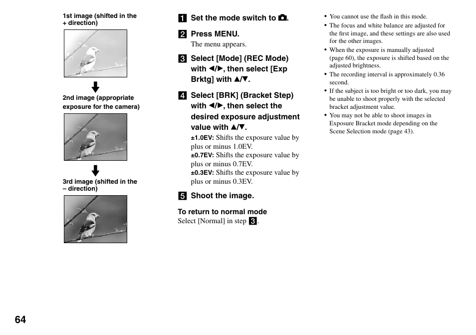 Sony DSC-T33 User Manual | Page 64 / 144