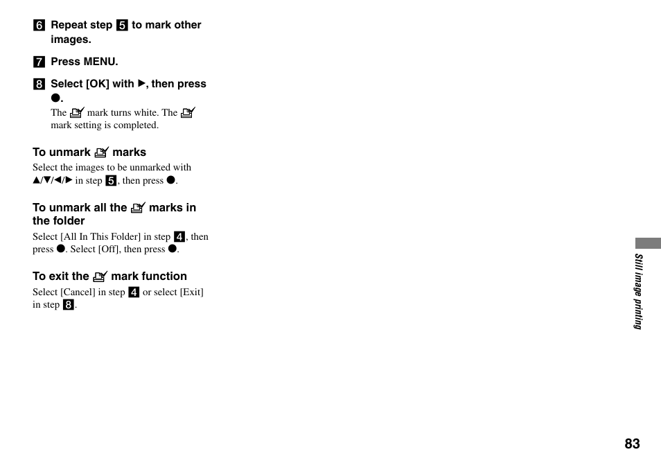 Sony DSC-T33 User Manual | Page 83 / 144