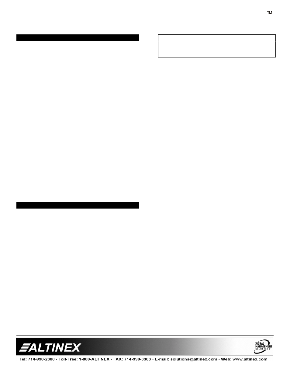 Multi-tasker | Altinex MT108-105 User Manual | Page 7 / 11