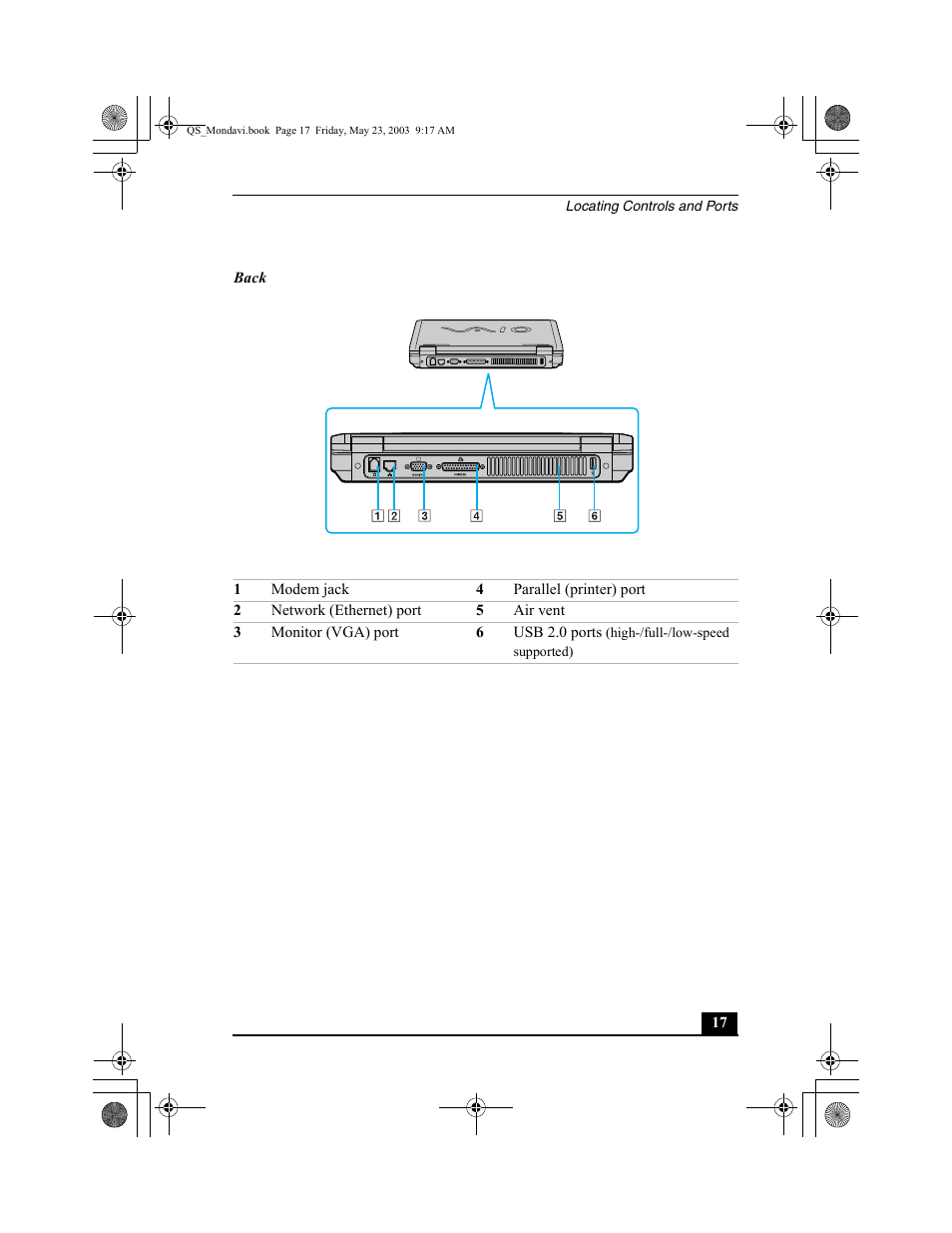 Sony PCG-FRV27 User Manual | Page 17 / 68