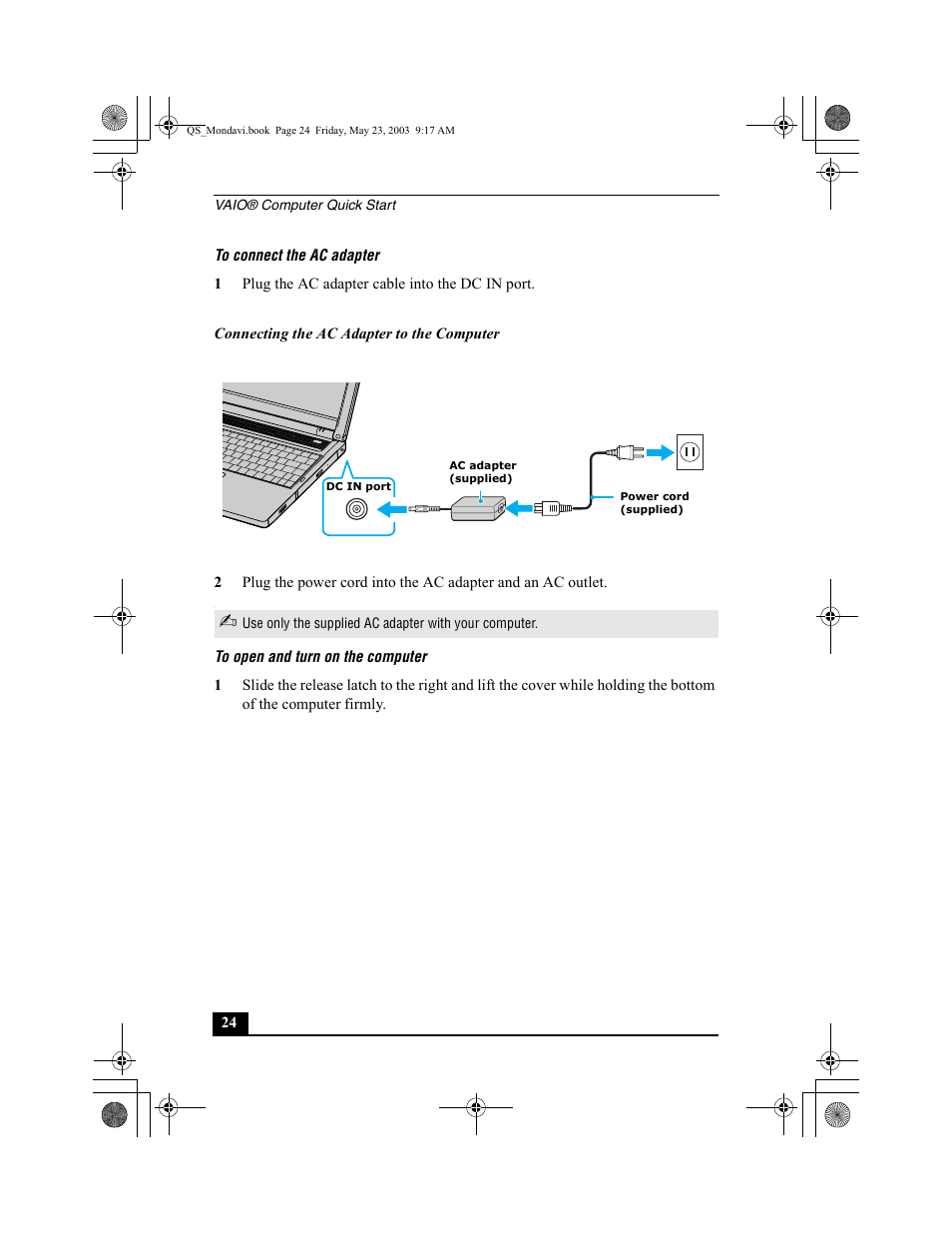 Sony PCG-FRV27 User Manual | Page 24 / 68