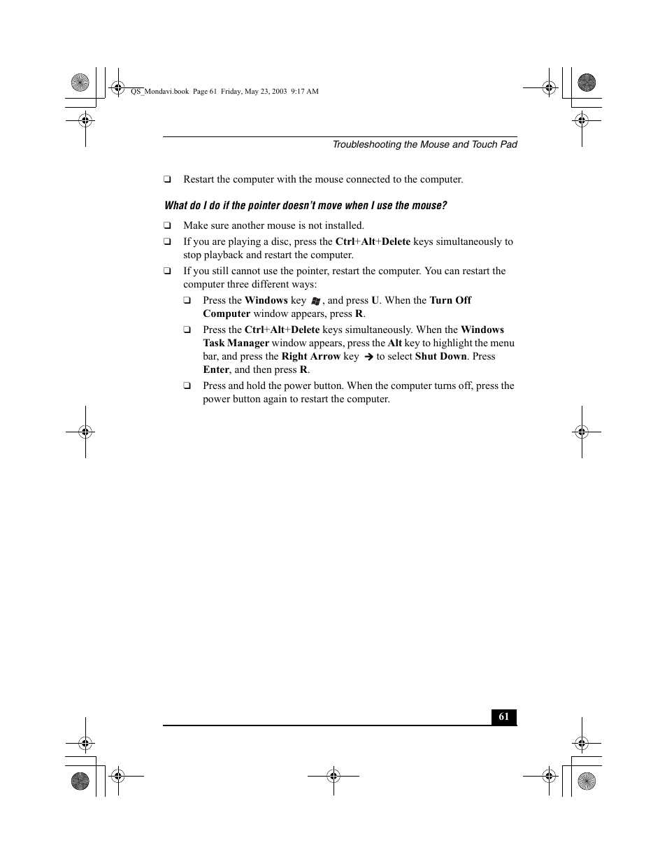 Sony PCG-FRV27 User Manual | Page 61 / 68