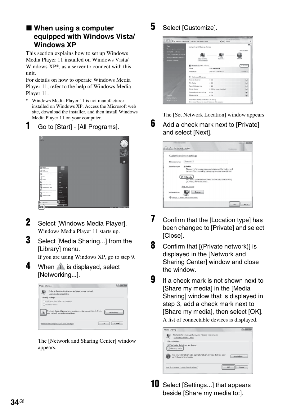 Sony RM-NU1 User Manual | Page 34 / 98