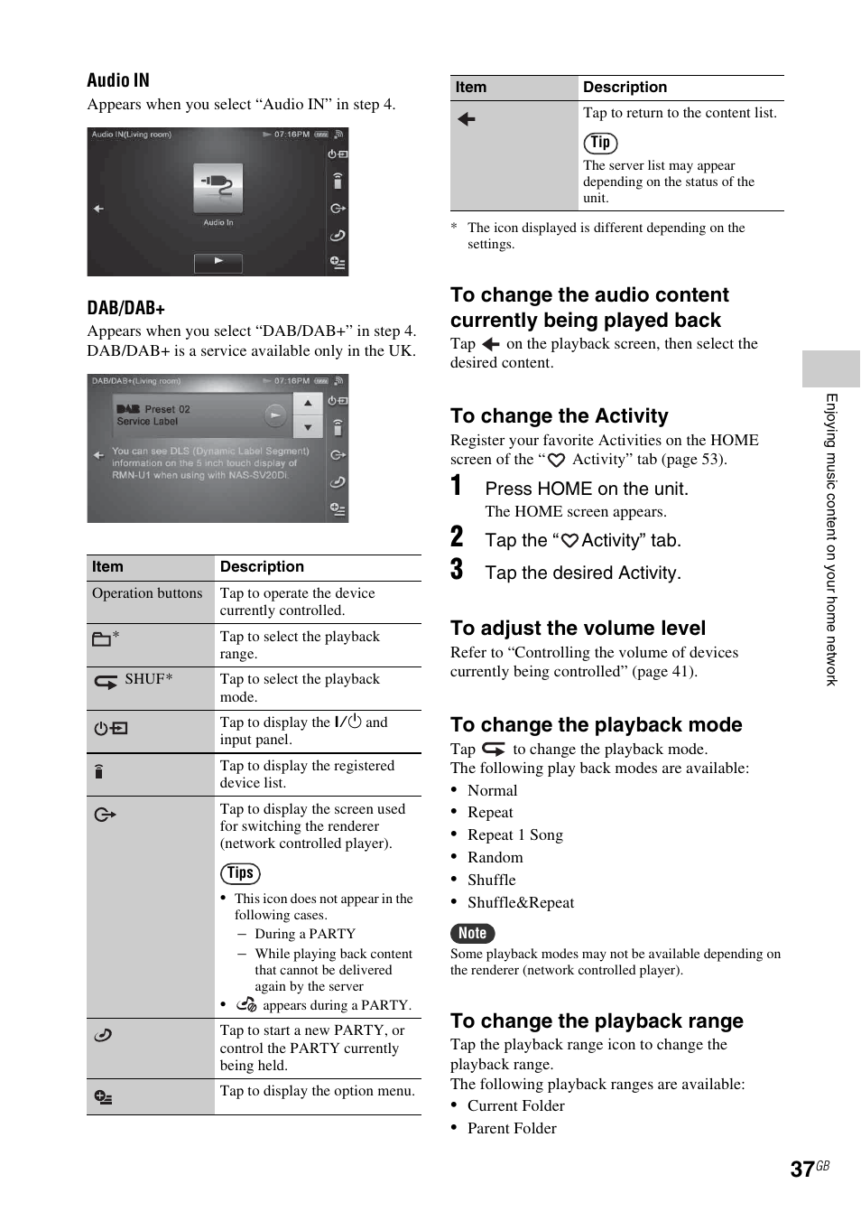 Sony RM-NU1 User Manual | Page 37 / 98