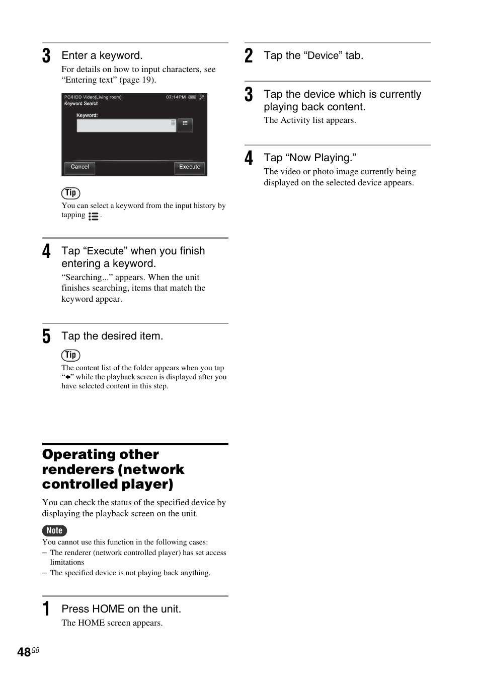 Sony RM-NU1 User Manual | Page 48 / 98