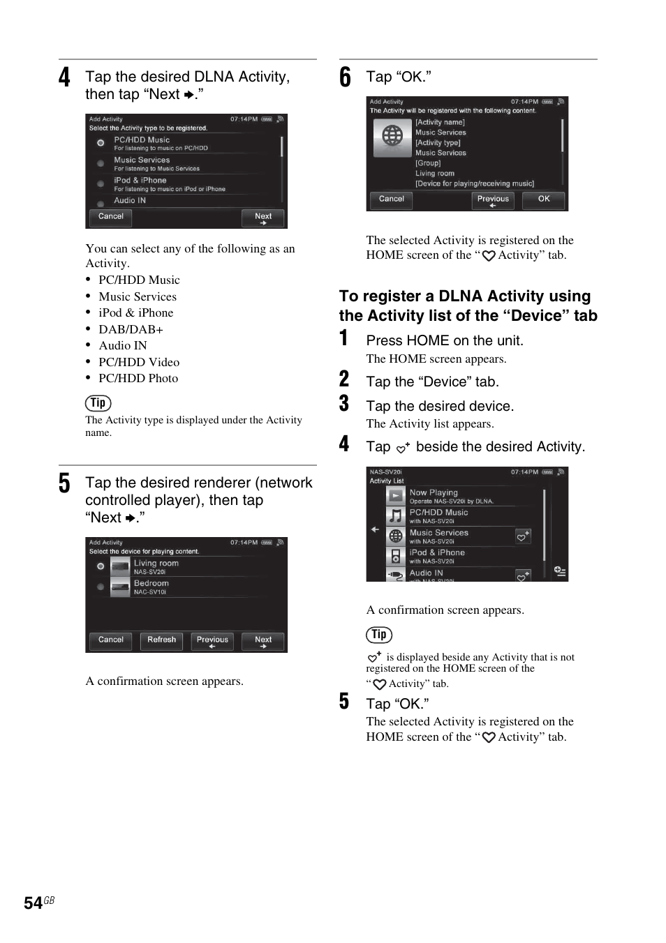 Sony RM-NU1 User Manual | Page 54 / 98
