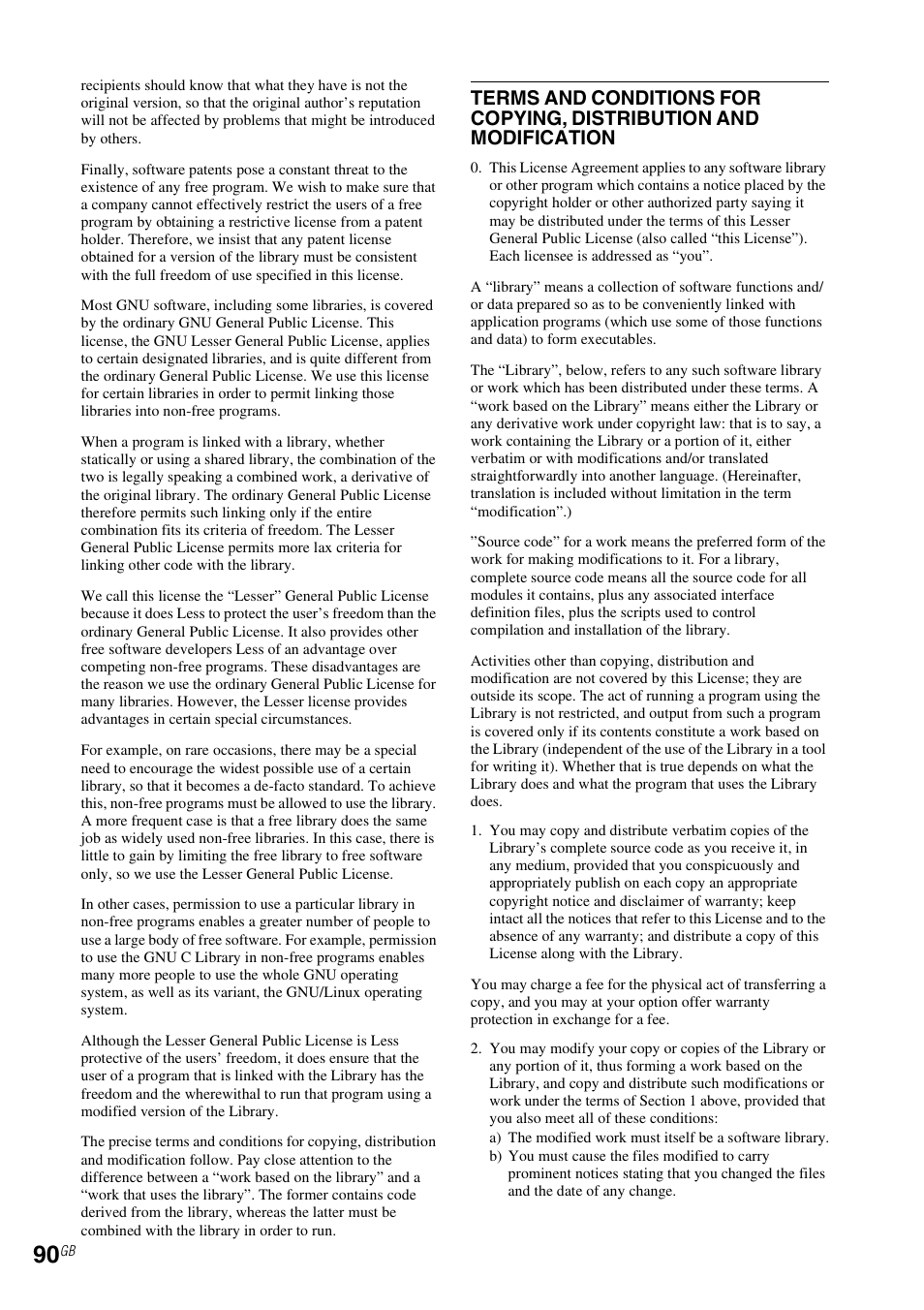 Sony RM-NU1 User Manual | Page 90 / 98