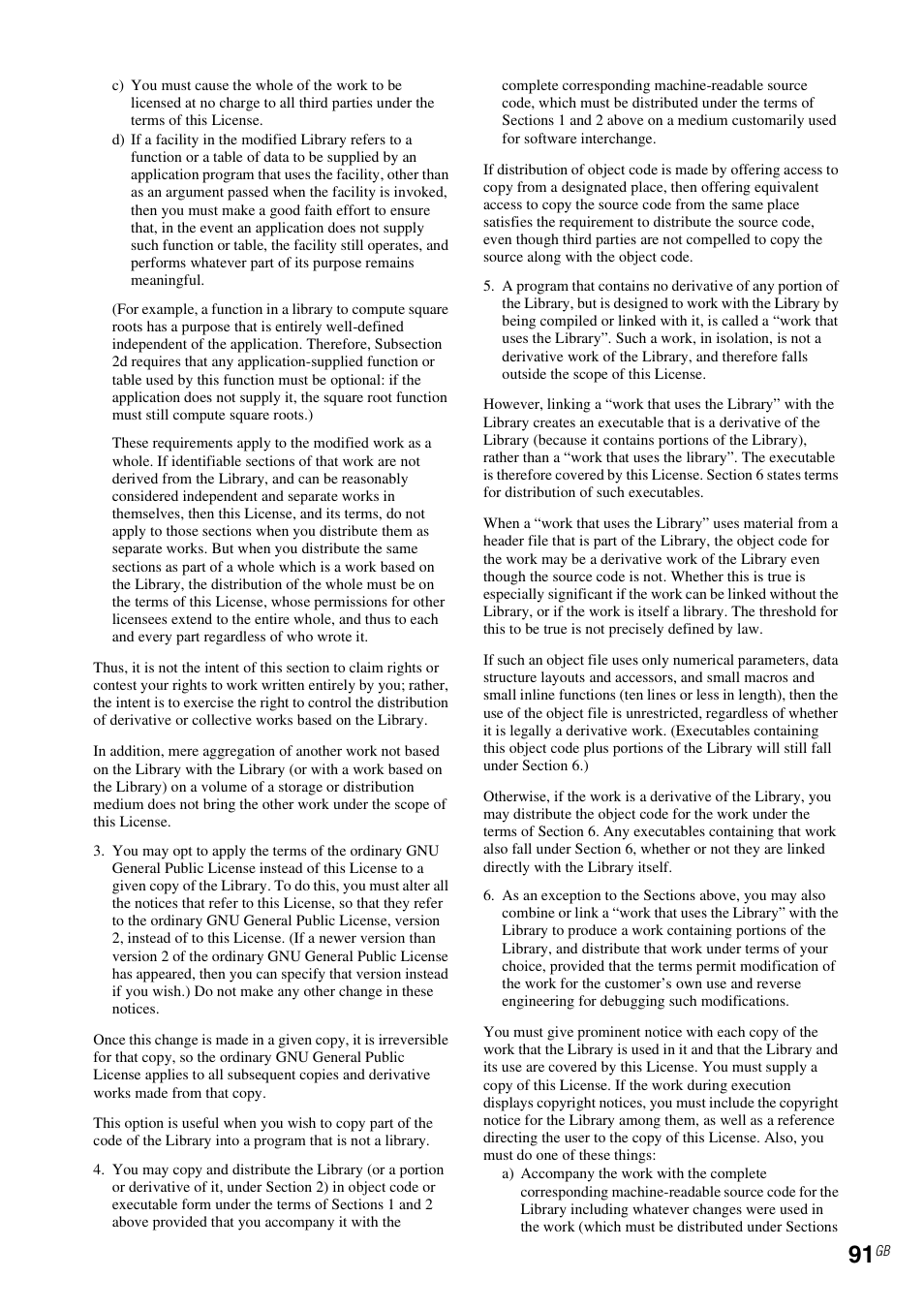 Sony RM-NU1 User Manual | Page 91 / 98