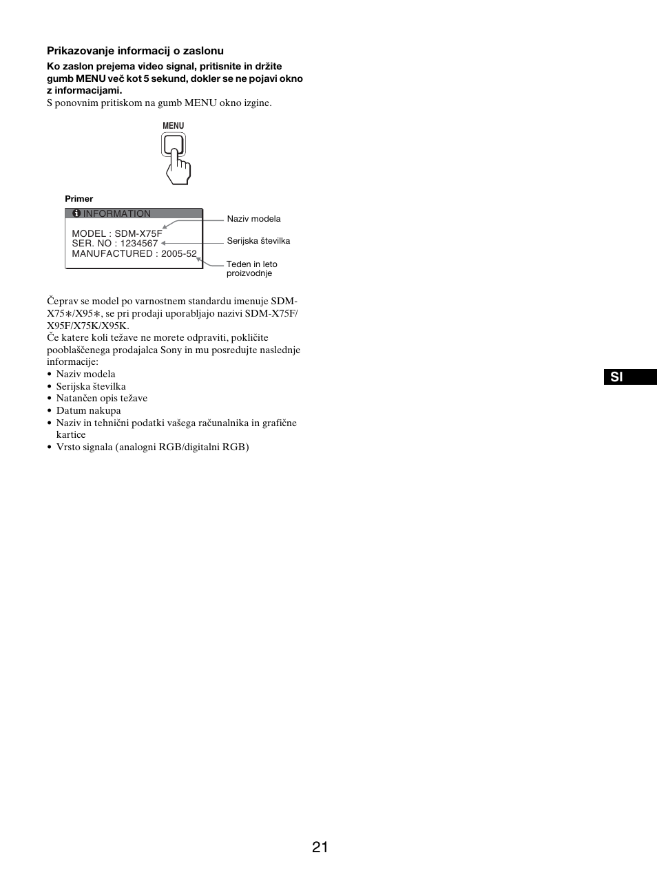 Sony SDM-X95FB User Manual | Page 358 / 385