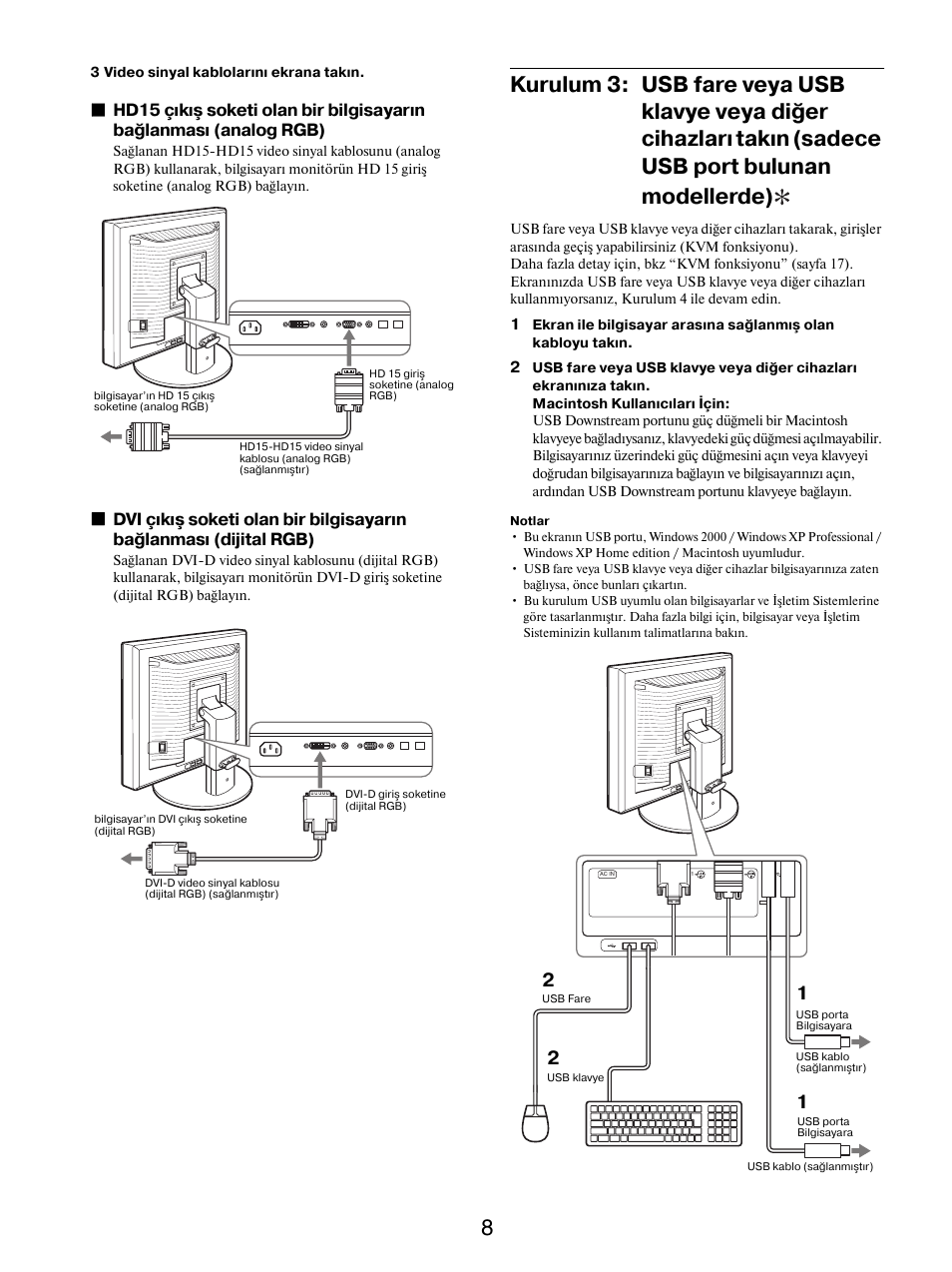 Sadece usb port bulunan modellerde) | Sony SDM-X95FB User Manual | Page 369 / 385