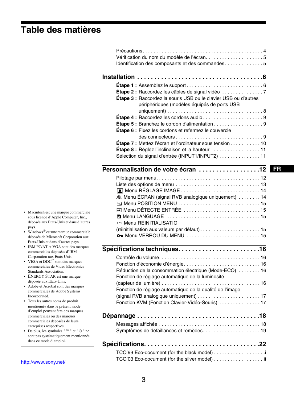 Sony SDM-X95FB User Manual | Page 51 / 385